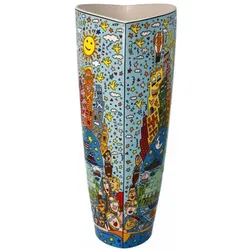 Goebel, Vase, James Rizzi - The Big Apple is Big on Liberty (1x)