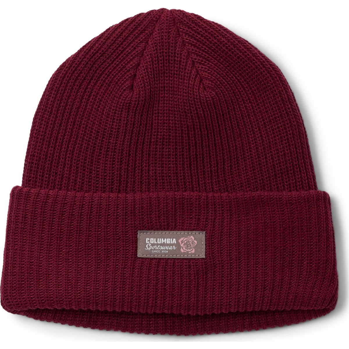 Columbia Unisex Lost Lager Recycled Beanie rich wine, rose city (624) O/S 197592-1975921-624-O/S