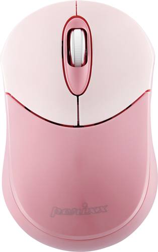 Perixx PERIMICE-802 Pink Maus Bluetooth Pink 3 Tasten 1000 dpi
