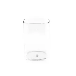 Mulex Glas Quadratische Glas Japanische Getränkebecher Borosilikatglas, Hitzebeständig 250 ml