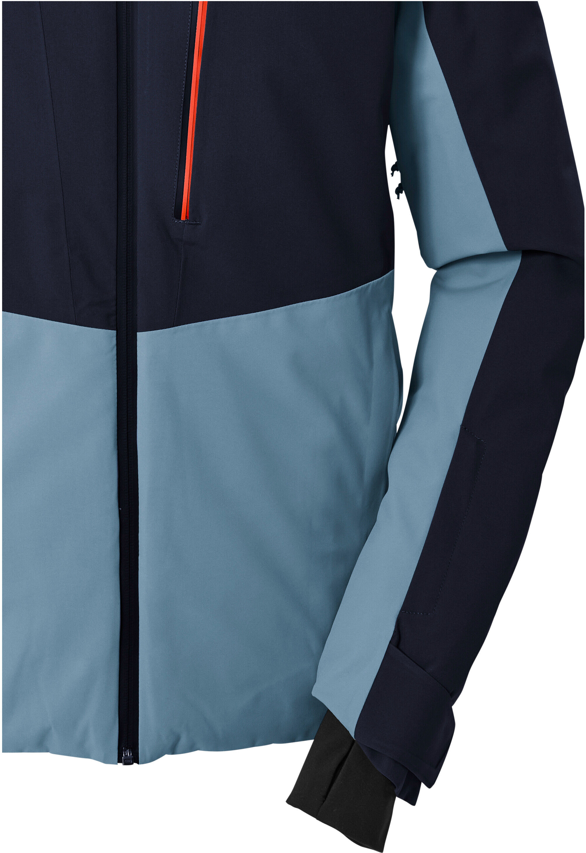 Skijacke KILLTEC "KSW 65 MN SKI JCKT", Herren, Gr. S, navy, Obermaterial: 100% Polyester.Futter: 100% Polyester.Füllung: 100% Polyester, Jacken Skijacke, Wasserdicht, atmungsaktiv, verschweißte Nähte, viele Taschen