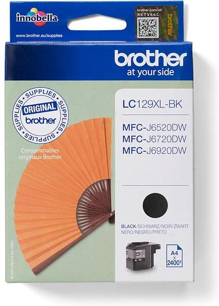 Brother LC-129XLBK - Schwarz - Druckerpatrone - Hohe Kapazität