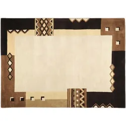 THEKO Teppich Florida, 3193, brown Ø 150 cm