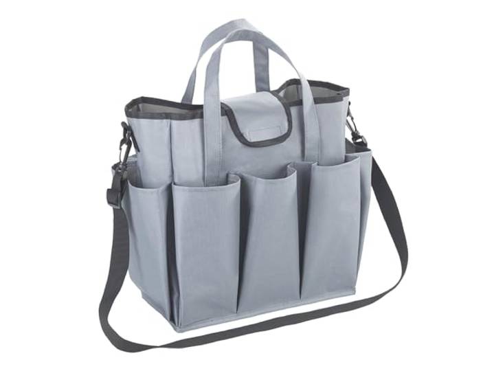 Maximex Universal-Caddy, 15l, mit 8 Außentaschen, Schultergurt & Griffen, platzsparend faltbar, wasserabweisend, belastbar bis 10kg, für zuhause & unterwegs