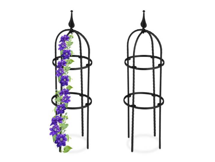 Relaxdays Rankhilfe 70 cm 2er Set