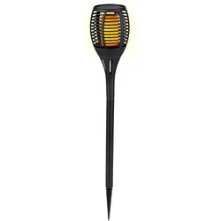Kinzo, Fackel, Solargartenfackel mit Erdspiess, 4er-Set