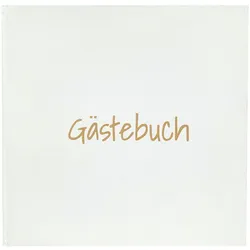 Gästebuch Hardcover elfenbein, 80 Seiten