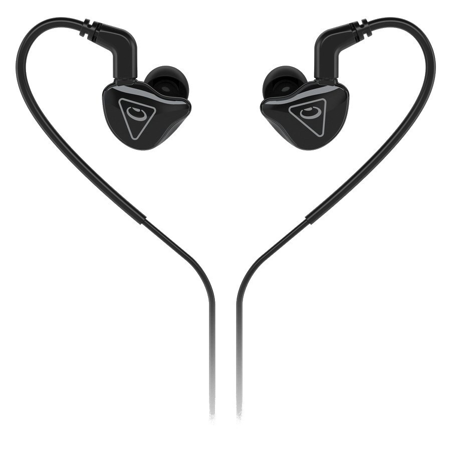 Behringer MO240 oordopjes met 2 drivers en MMCX-aansluiting - zwart