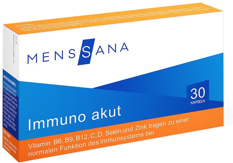 Immuno akut MensSana Kapseln