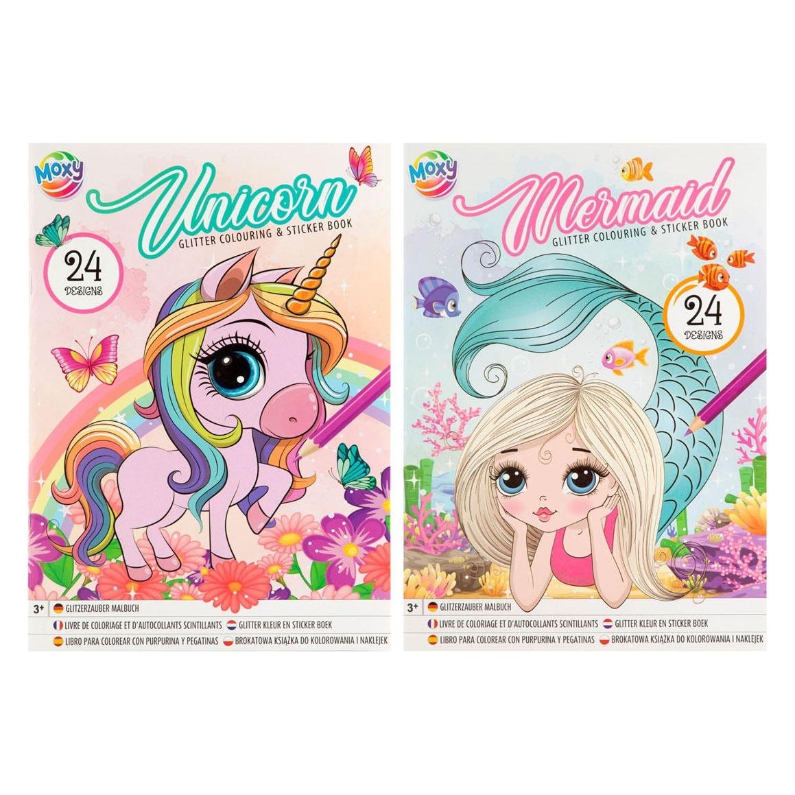 Sombo Malbuch A ass (2 Sticker) (150091)