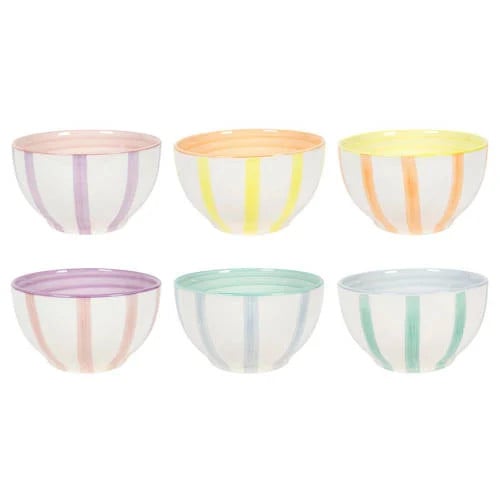 Cookinglife Soepkommen Spring Vibes, 6 stuks, diameter: 14 cm