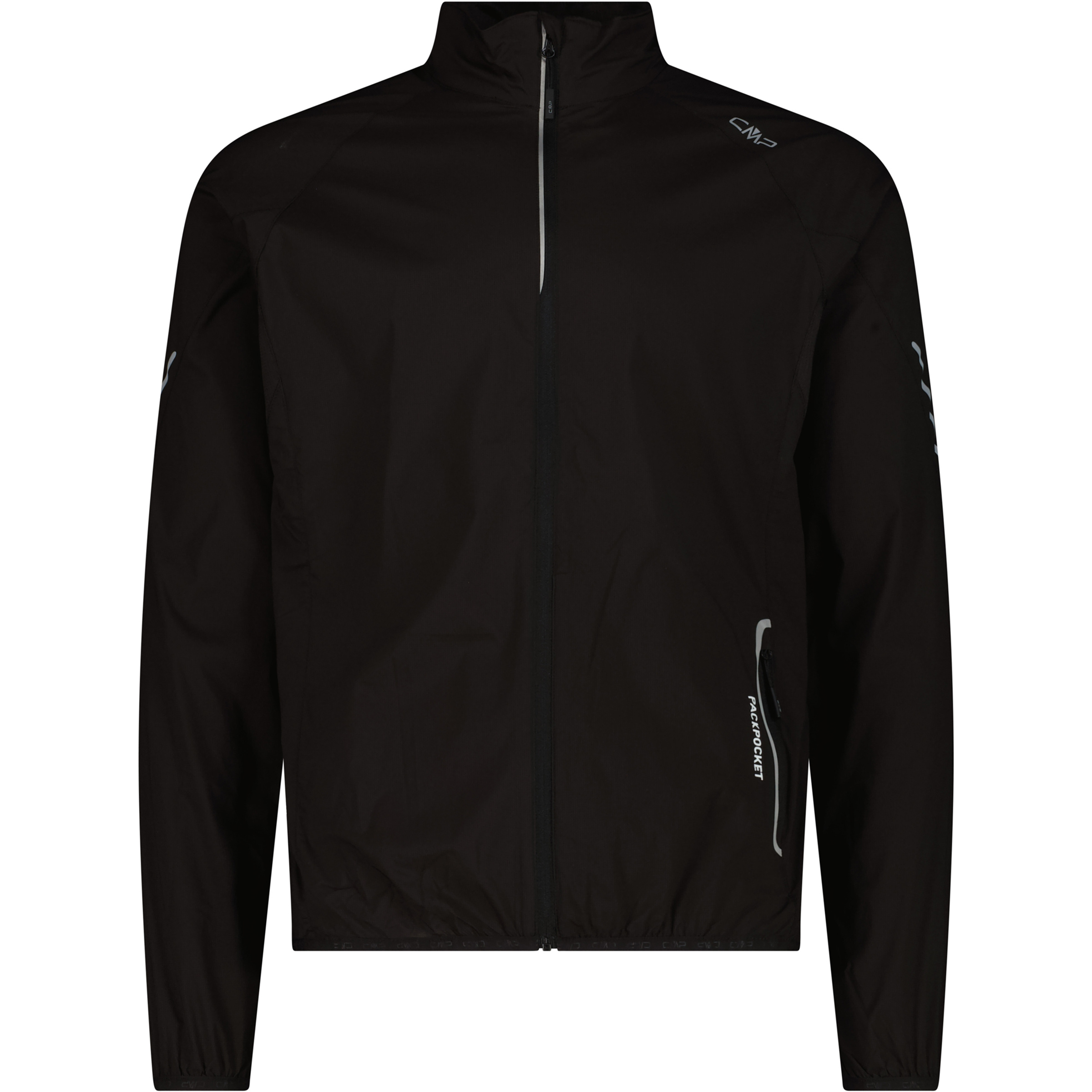 CMP Herren Laufjacke schwarz Größe XXL Trailrunning Klein verpackbar
