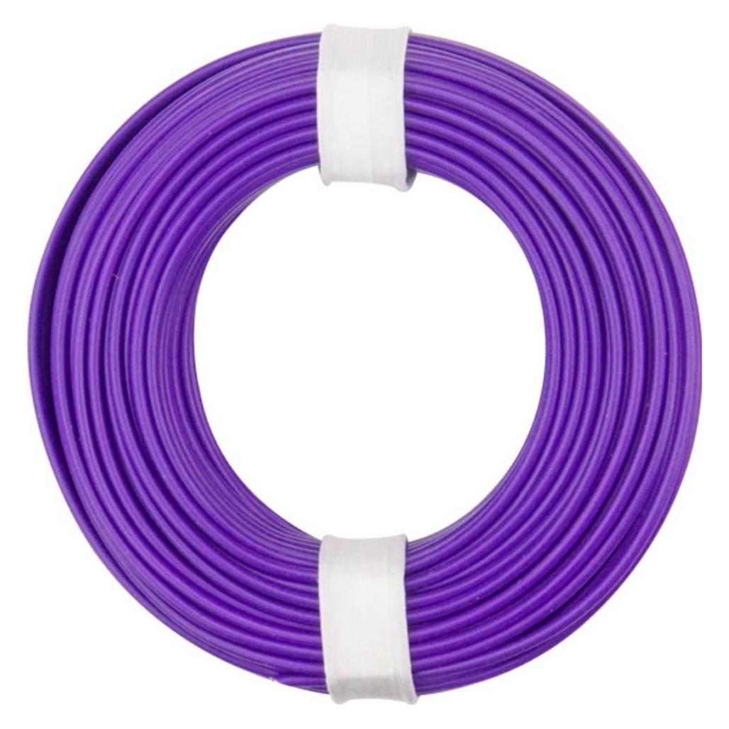 Donau KUPFERSCHALT-LITZE 0,50 / 10m violett (10 m) (175-016)