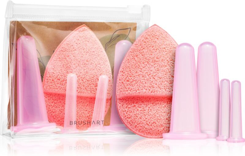 BrushArt Home Salon Facial cupping set kit ventouses visage