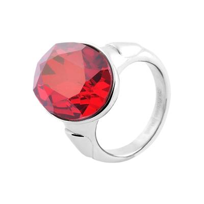 Fingerring AKZENT "Rama, langlebig" Gr. 52, silber (silberfarbig), Fingerringe, Damen, 52, Edelstahl, Fingerring