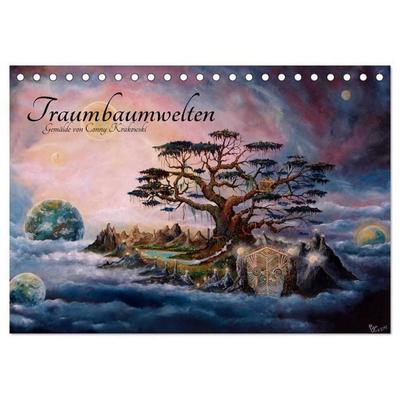 Traumbaumwelten - Gemälde von Conny Krakowski (Tischkalender 2027 DIN A5 quer), CALVENDO Monatskalender