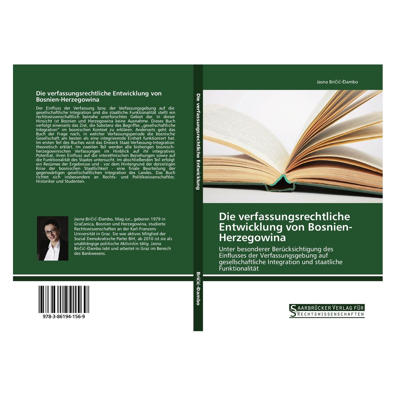 SVR Die verfassungsrechtliche Entwicklung von Bosnien-Herzegowina (Deutsch, Softcover, Jasna Bricic-Dambo) (55570876)