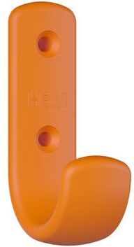 Hewi 477 Garderobenhaken 477.90B06124 72x22x47mm, mit Distanzstück 62mm, matt, orange