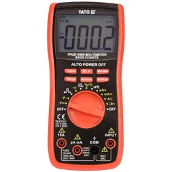 Yato, Multimeter, MIERNIK CYFROWY UNIWERSALNY 73085 (Hand-Multimeter)