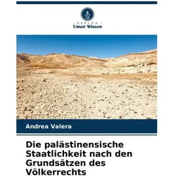 Valera:Die palästinensische Staatlichke, Fachbücher von Andrea Valera