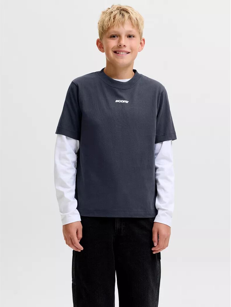 Jack & Jones Junior - T-Shirt, 152, Mitternachtsblau