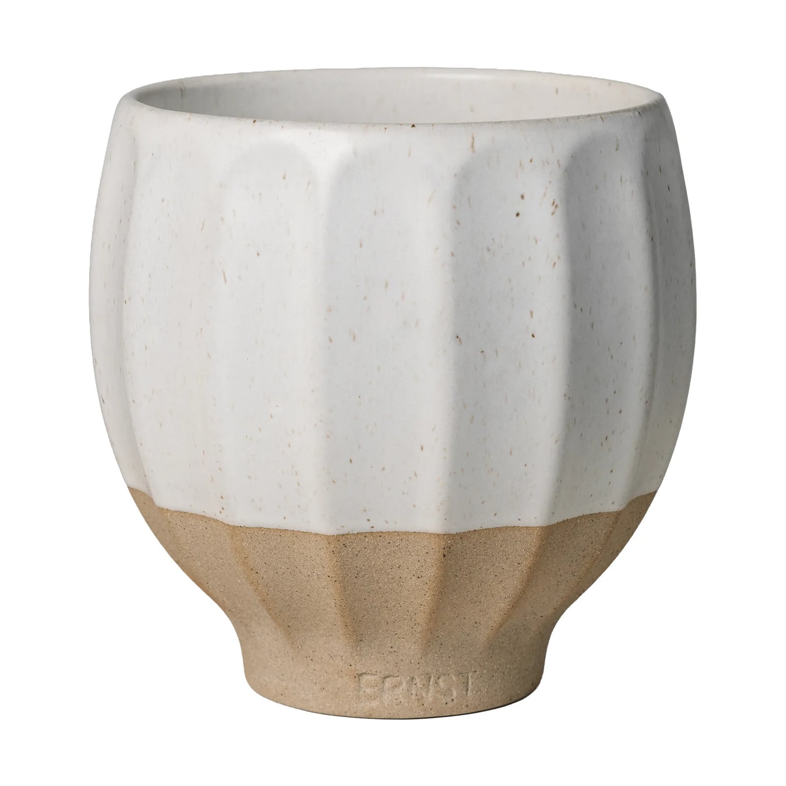 ERNST Pot Wit-naturel Ø14 cm
