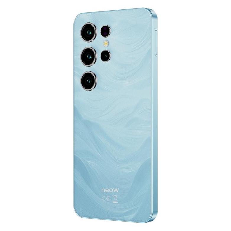 Neow Safe Plus (Smartphone pour adolescent - 6.6" - 128 Go, 4 Go RAM) Bleu (128 GB, Bleu, 6.60") (64591075)