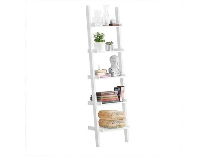 SOBUY FRG17-W Étagère murale - Style échelle - Blanc - L56 x H189 x P32 50 cm