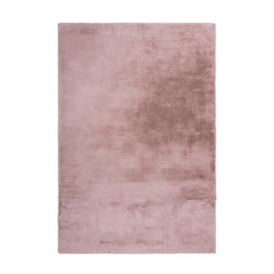 Hochflor-Teppich KAYOOM "Emotion 525", rosa (pastellrosa), B:200cm H:27mm L:290cm, Polyester, Teppiche, Fell Haptik, weich kuschelig, alle Räume