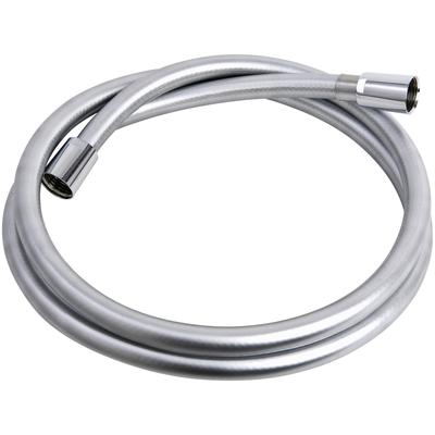 Brauseschlauch ADOB "Flex Premium", grau (chrom), L:2m, Kunststoff, Schläuche, Verschraubungen aus Messing verchromt