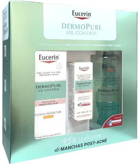 Eucerin Pack Dermopure Oil Control 3uds