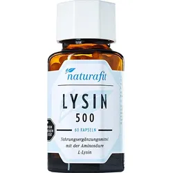 NATURAFIT Lysin 500 Kapseln 60 St