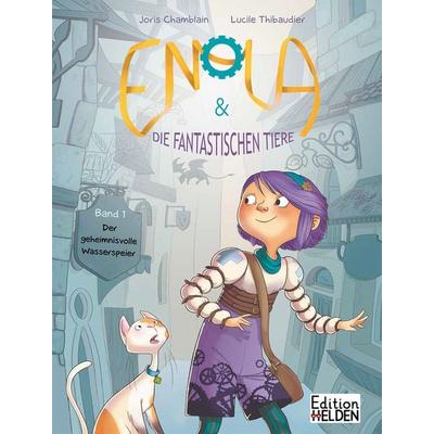 Enola & die fantastischen Tiere, Gebundene Ausgabe von Joris Chamblain, Edition Helden, 978-3-949866-02-9