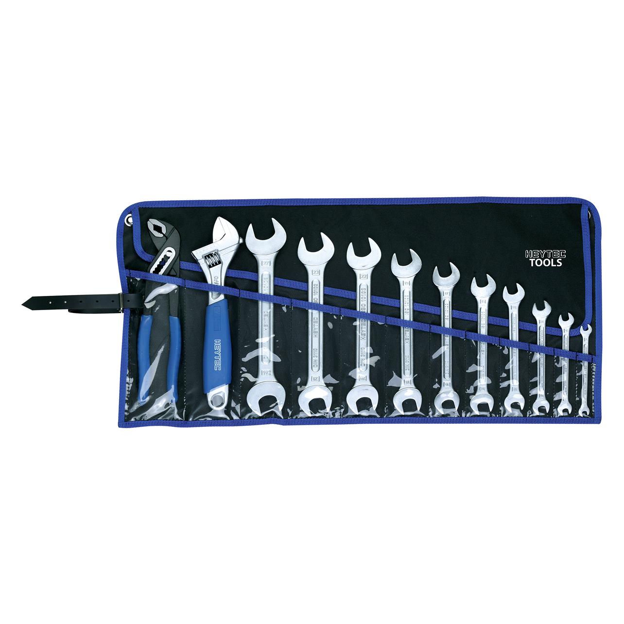 Heytec Werkzeugsatz, 12-tlg. Werkzeugrolltasche, leer / 12 Fächer/ Tool wallet, empty / 12 compartments mm (50800021200)