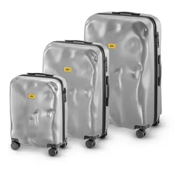 Crash Baggage Icon Kofferset Gr. L/M/S - Silver Koffer24