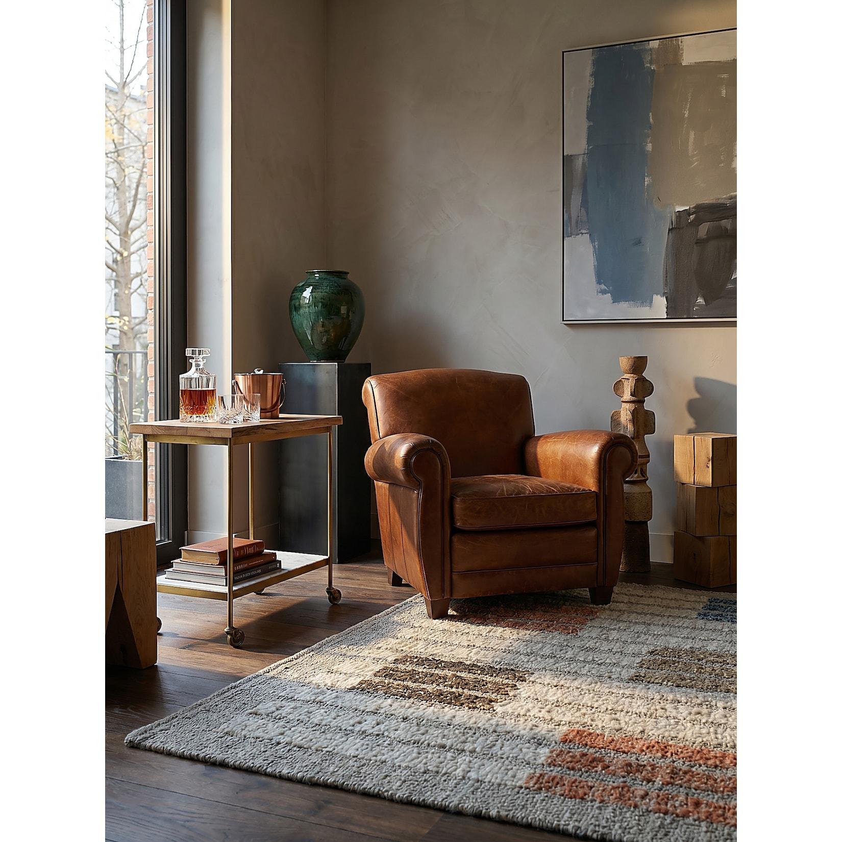 Flachgewebe-Teppich Wollmischung Bunt 200 x 300 cm - ALDER Kadima