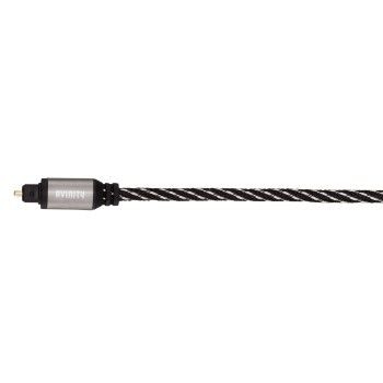 Avinity 127113 Audio-Lichtleiter-Kabel Stecker Toslink auf Toslink 3 m (Anthrazit) 00127113