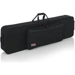 Gator GK-76-SLIM 76 Keys Lightweight Keyboard Case SLIM, Instrumententasche + Koffer, Schwarz