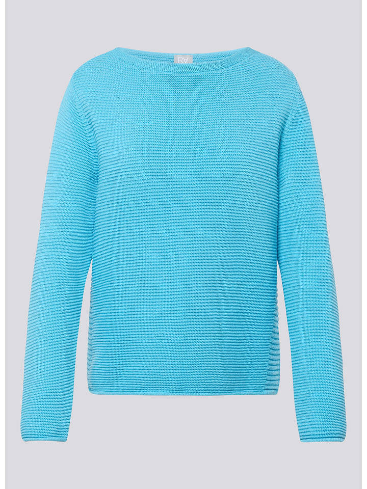 Rabe Pullover in Türkis - 44