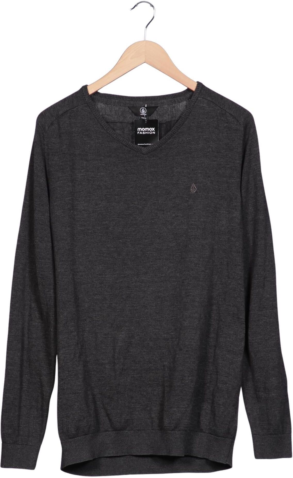 Volcom Herren Pullover, Grau, Gr. XL, Synthetik / Baumwolle - Second Hand
