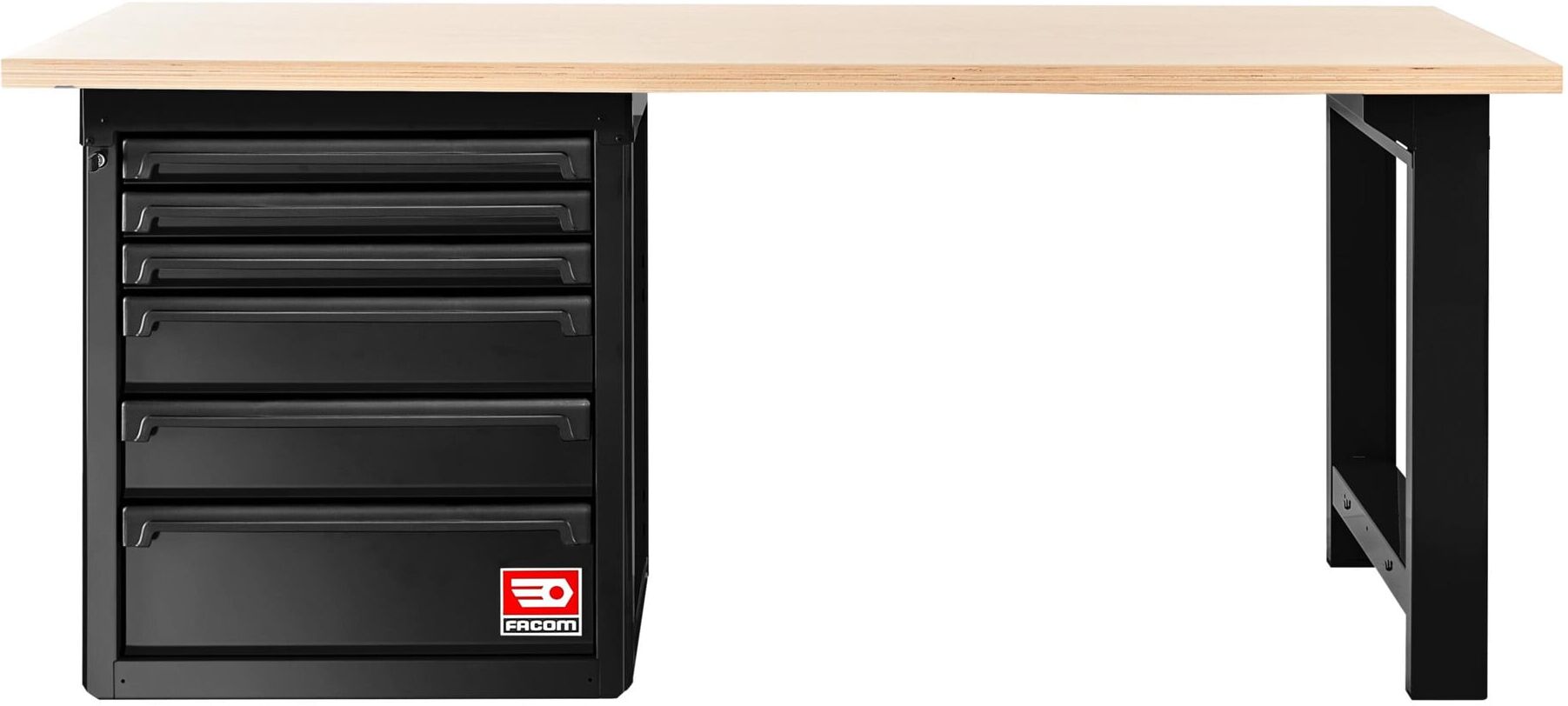 Facom RWS Werkbank 2m + Edelstahlplatte (RWS2-2MW6DBS)