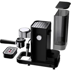 WMF Lumero Espresso, Siebträgermaschine, Schwarz