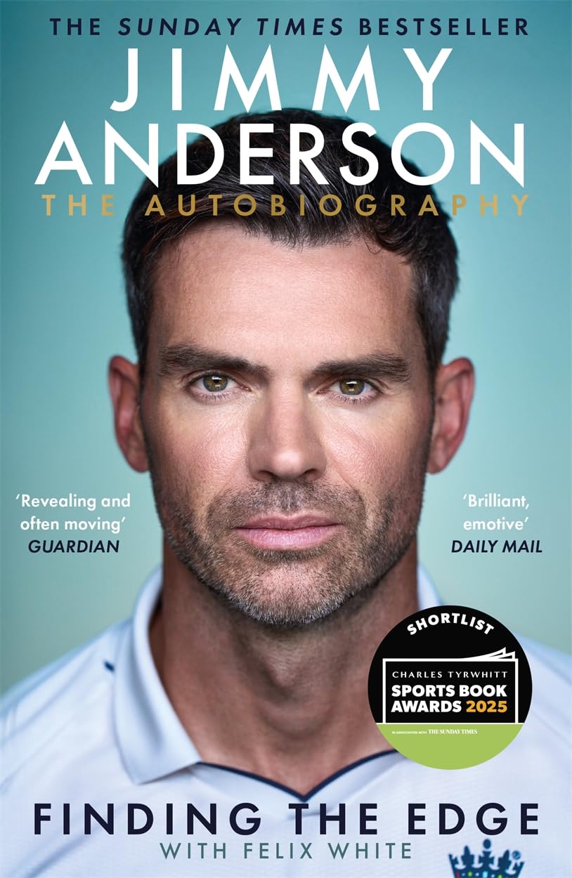 Jimmy Anderson - Jimmy Anderson: Finding the Edge, the Autobiography - Preis vom 09.10.2026 07:28:09 h