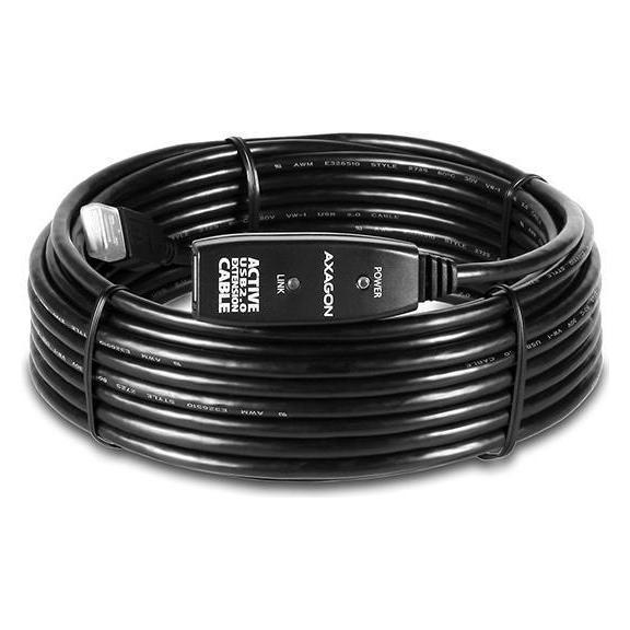 Axagon USB A - USB A (10 m, USB 2.0) (ADR-210)
