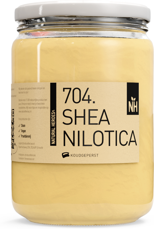 Natural Heroes Shea Nilotica - Zachte Shea Butter (Ongeraffineerd & Koudgeperst) - 500 ml