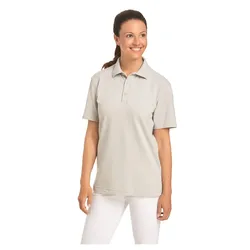 Poloshirt Unisex "08/2515" - S - silbergrau