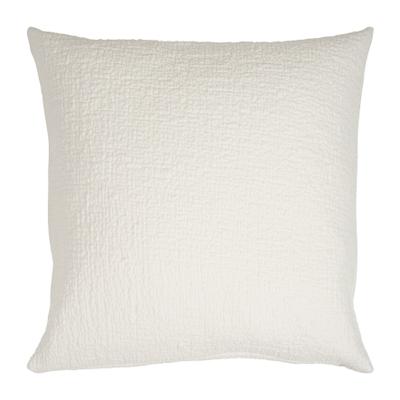 Dekokissen PAD "Fashion", ivory, unifarben, B:60cm L:60cm, Polyester, Dekokissen_Sitzkissen_Kissenhüllen, aus einer italienischen Fashionweberei
