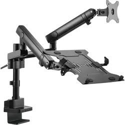 Gembird MA-DA3-02 (Tisch, 32", 8 kg), Monitor Halterung, Schwarz