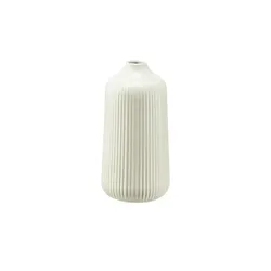 HOME STORY Vase   ¦ creme ¦ Dolomite ¦ Maße (cm): H: 20  Ø: 10.0