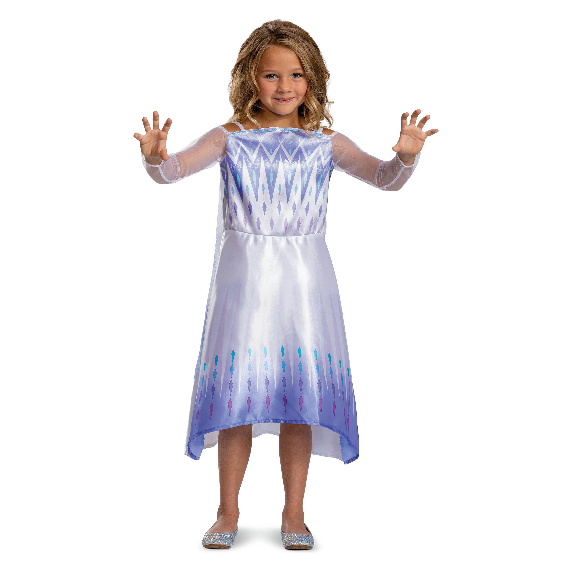 Disguise Snow Queen Frozen Elsa Basic Plus -naamiaisasu, 5-6 v (S) (JAD129999L)